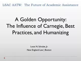 LSAC AATW: The Future of Academic Assistance