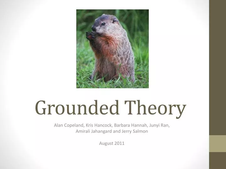 grounded theory