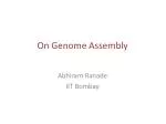 On Genome Assembly - slide 1