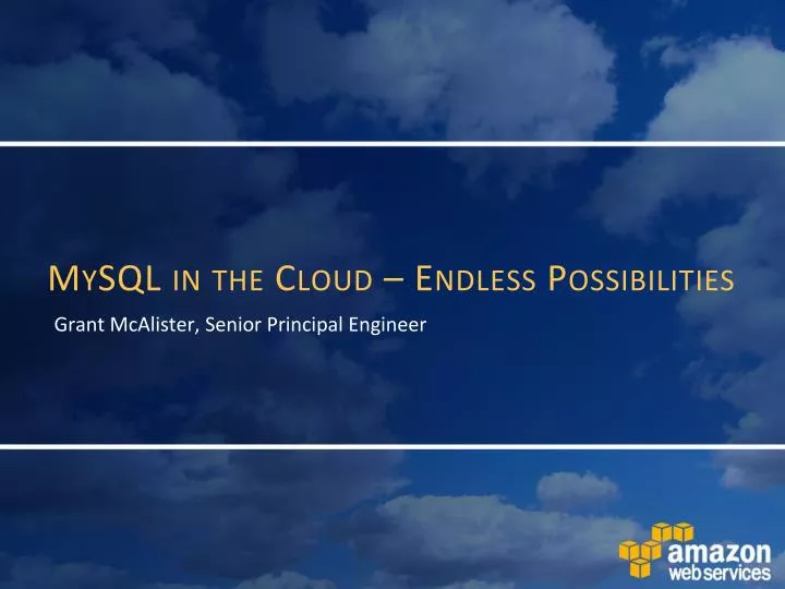 mysql in the cloud endless possibilities