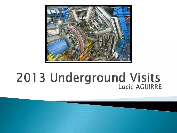 2013 underground visits