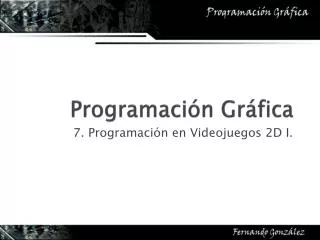 programaci n gr fica