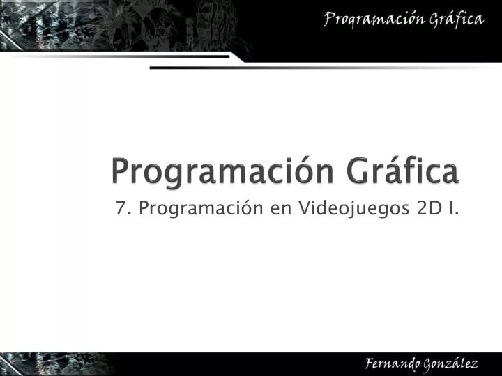 programaci n gr fica