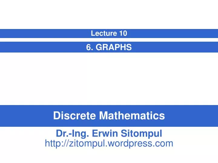 discrete mathematics