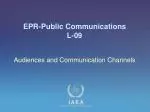 EPR-Public Communications L-09