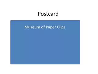 postcard