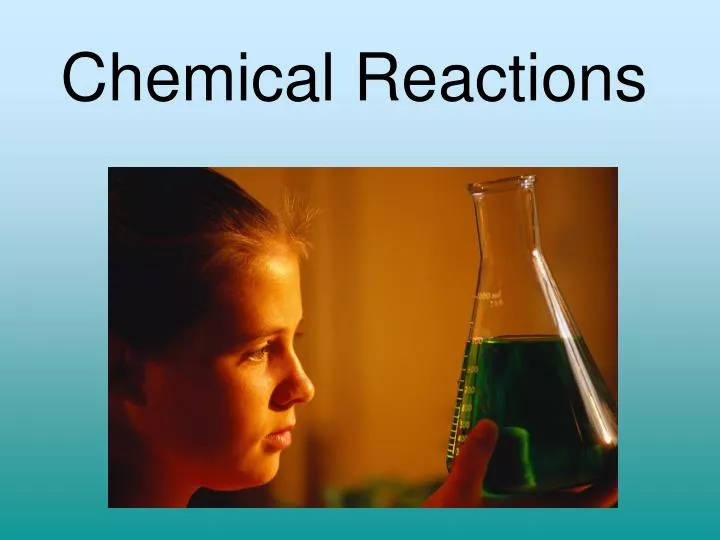 chemical reactions