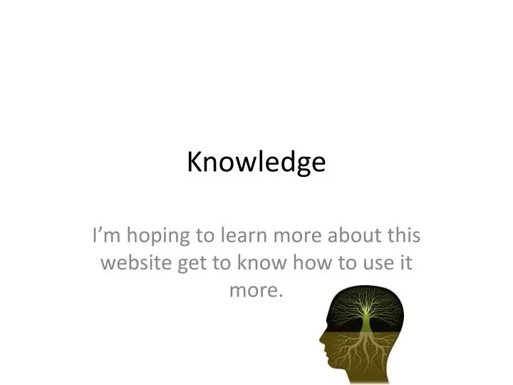 knowledge