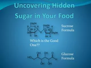 Uncovering Hidden Sugar in Your Food