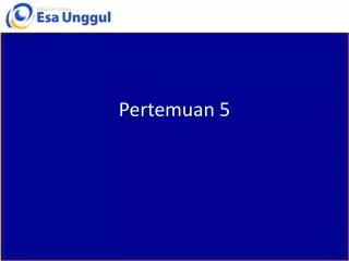 pertemuan 5