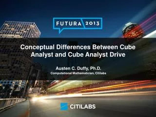 The Cube Analyst Suite
