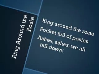 ring around the rosie
