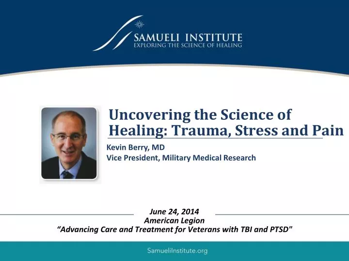 uncovering the science of healing trauma stress and pain