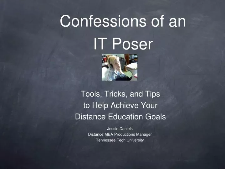confessions of an it poser