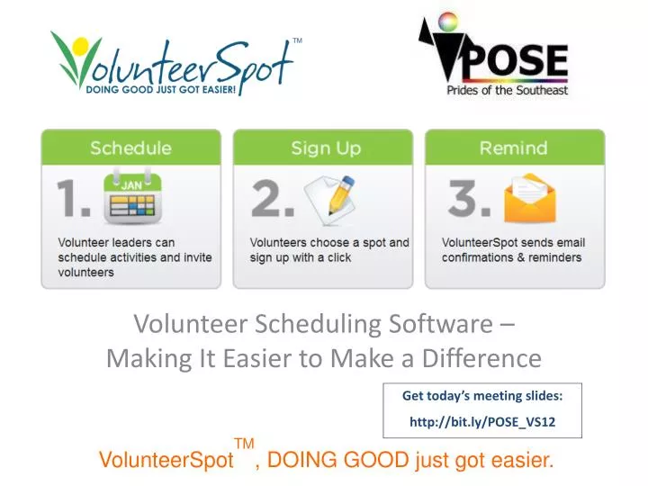 volunteer scheduling software making it easier to make a difference