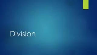 division