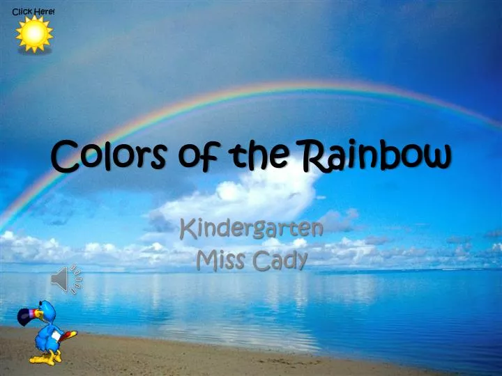 colors of the rainbow