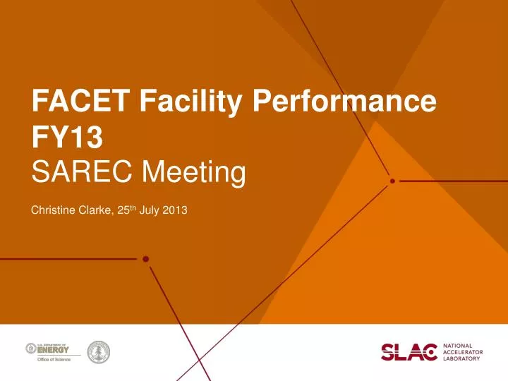 facet facility performance fy13