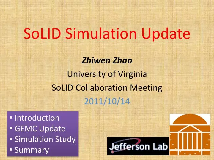 solid simulation update