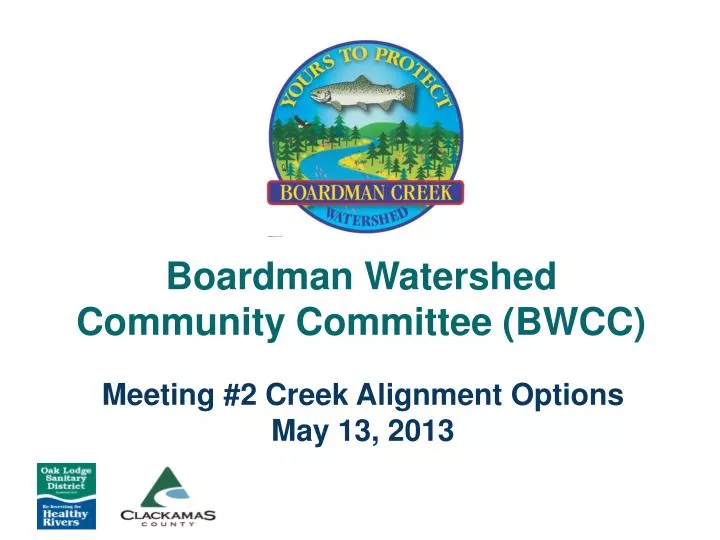 boardman watershed community committee bwcc