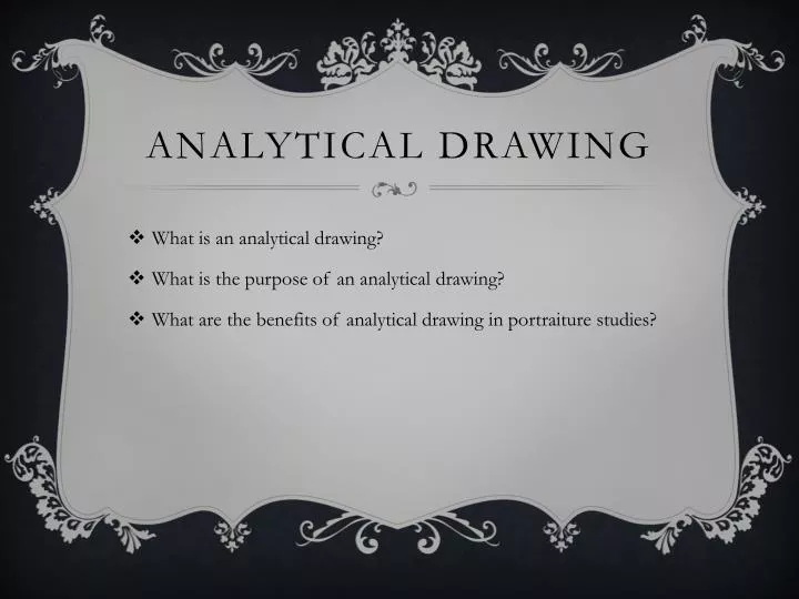 analytical drawing