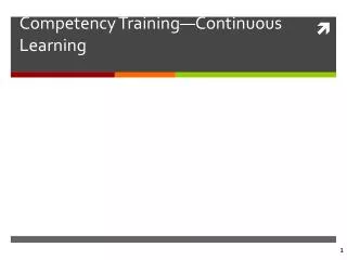professional development competency training continuous learning