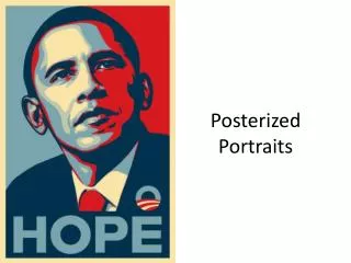 Posterized Portraits