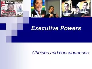 Executive Powers