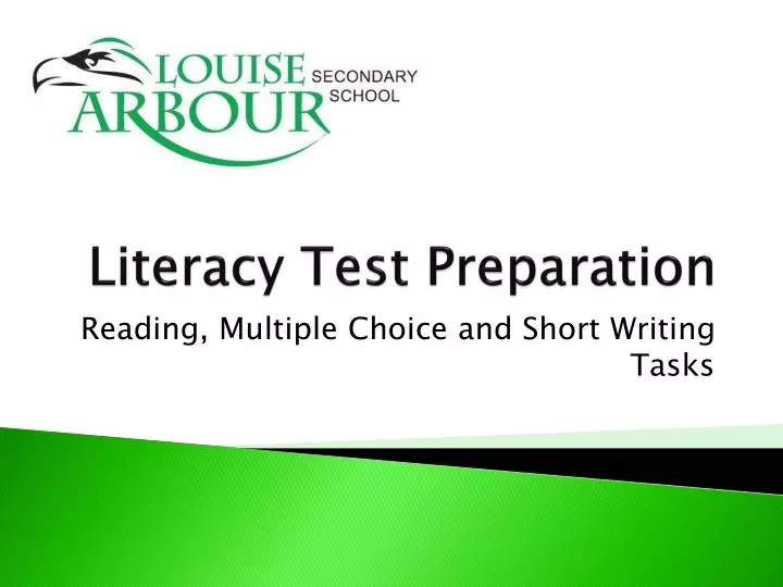 literacy test preparation