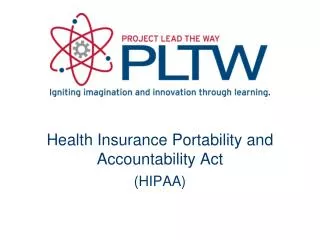 Health Insurance Portability and Accountability Act