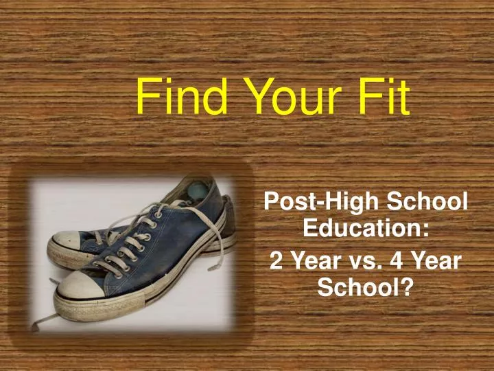 find your fit