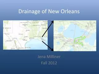 Drainage of New Orleans