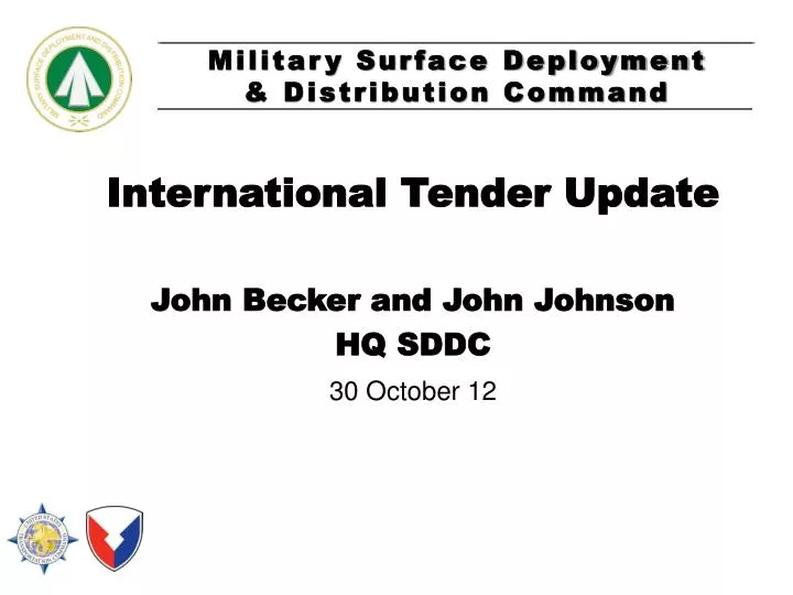 international tender update