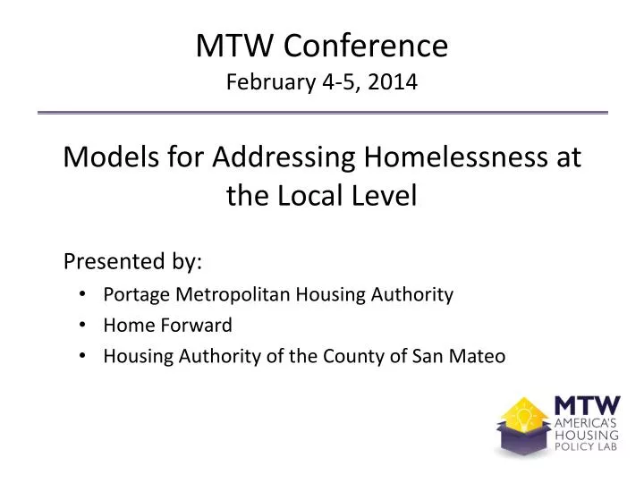 mtw conference february 4 5 2014