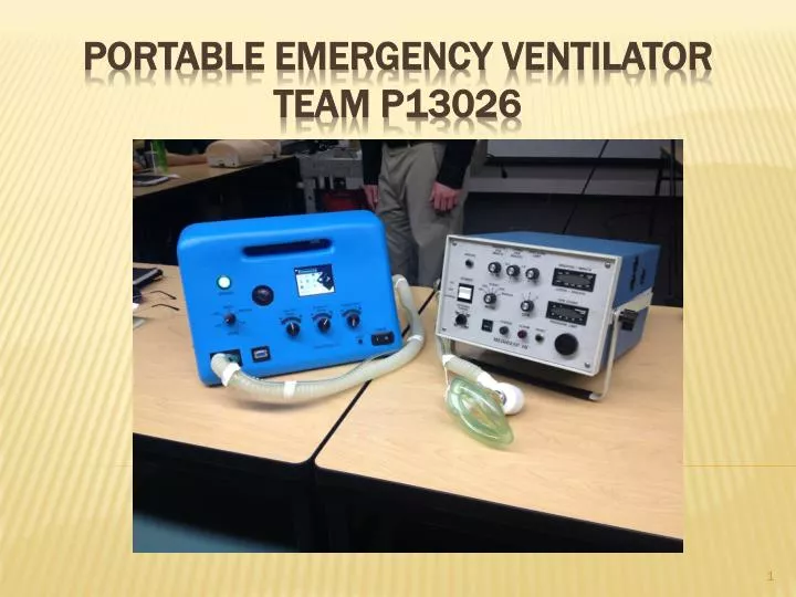 portable emergency ventilator team p13026