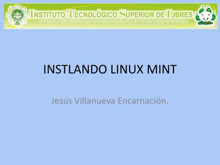 instlando linux mint