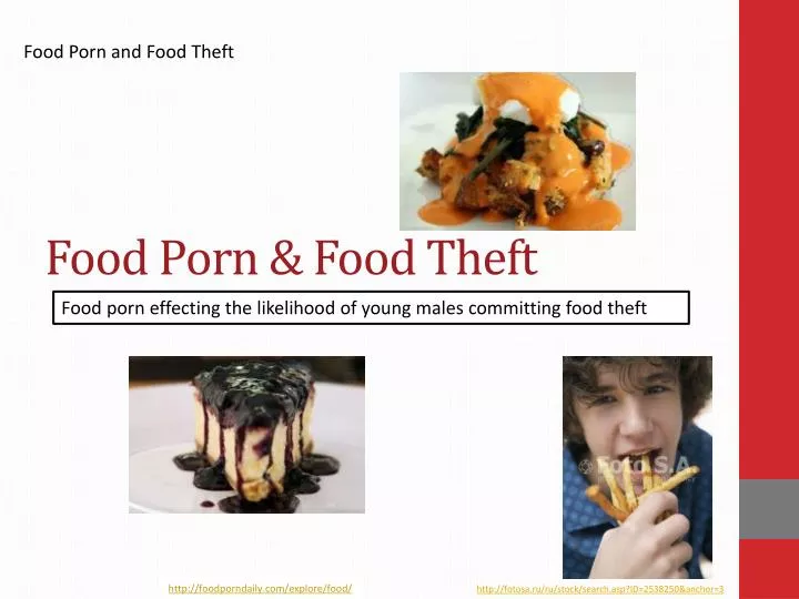 food porn food theft