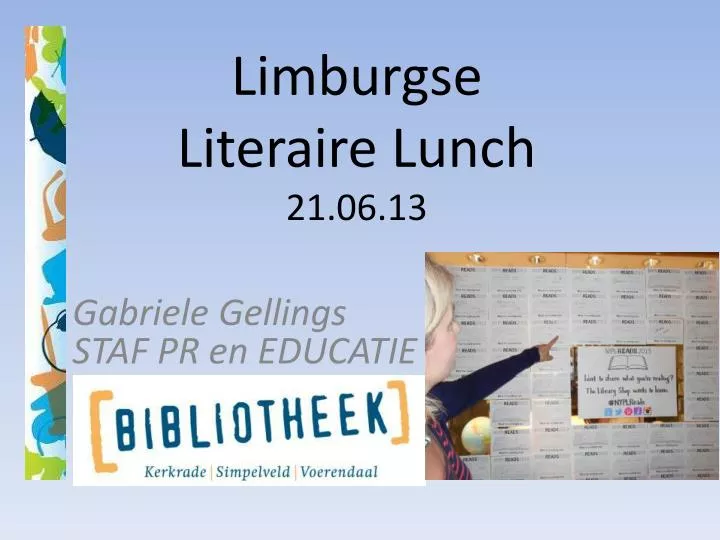 limburgse literaire lunch 21 06 13