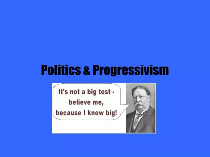 politics progressivism