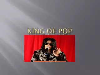 King of Pop