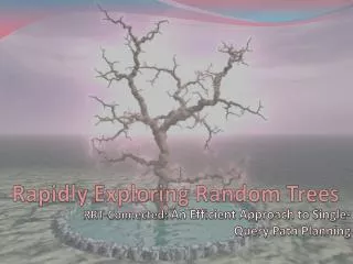 Rapidly Exploring Random Trees