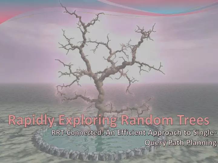 rapidly exploring random trees