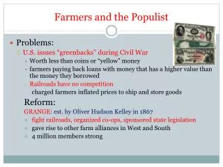 farmers and the populist