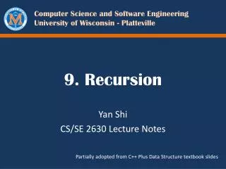 9. Recursion