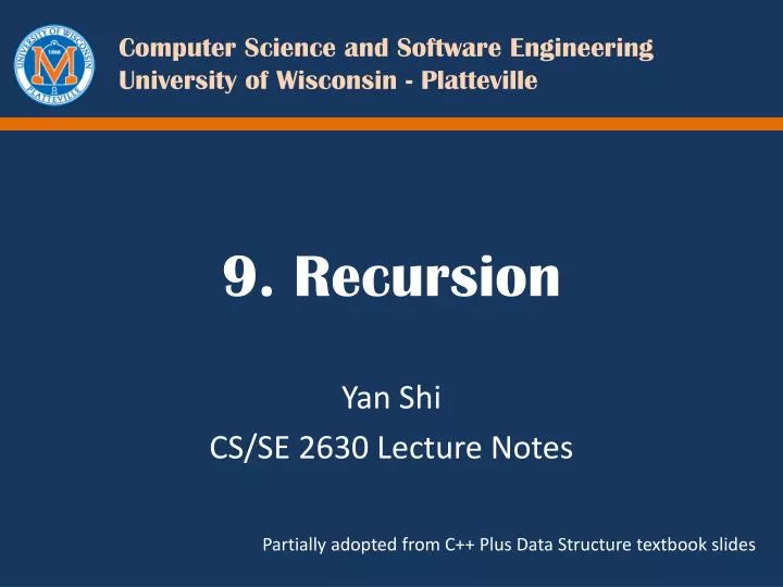 9 recursion