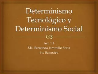 d eterminismo t ecnol gico y determinismo social