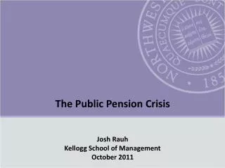 The Public Pension Crisis