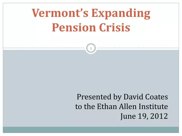 vermont s expanding pension crisis