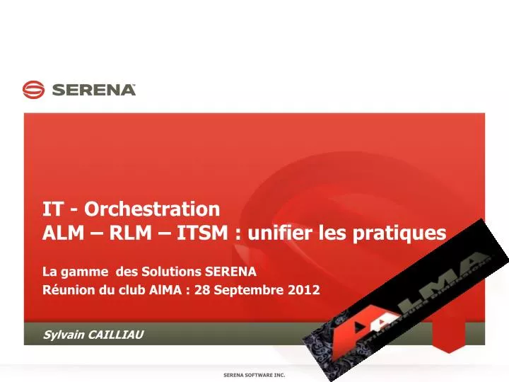 it orchestration alm rlm itsm unifier les pratiques