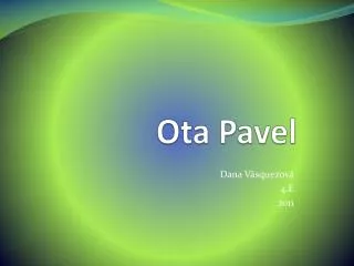 ota pavel